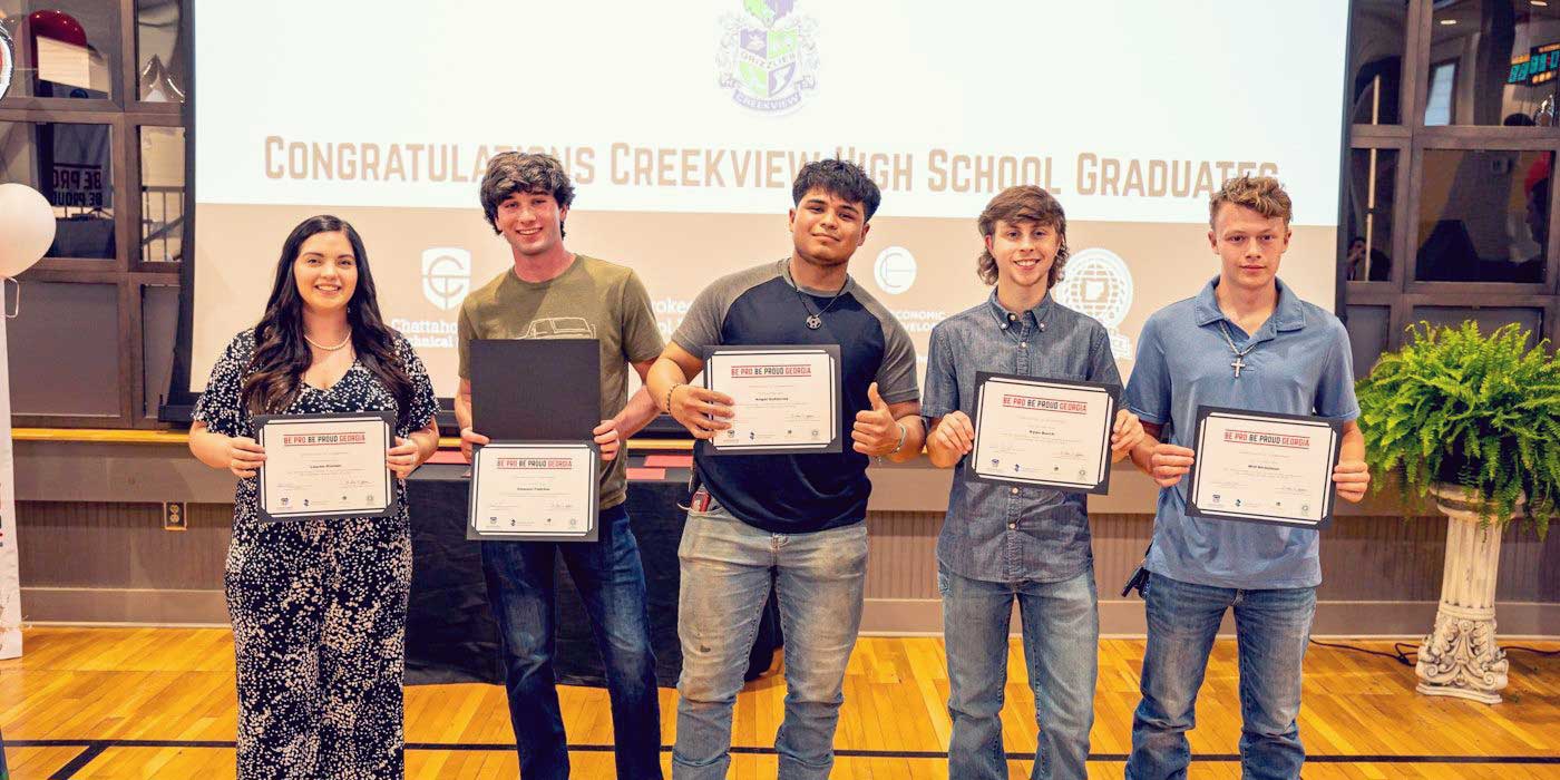 Graduates pictured on Alloy’s public homepage